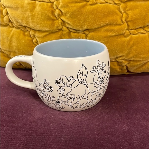 Disney White Mug with Dog Cartoon Characters - Picture 2 of 6